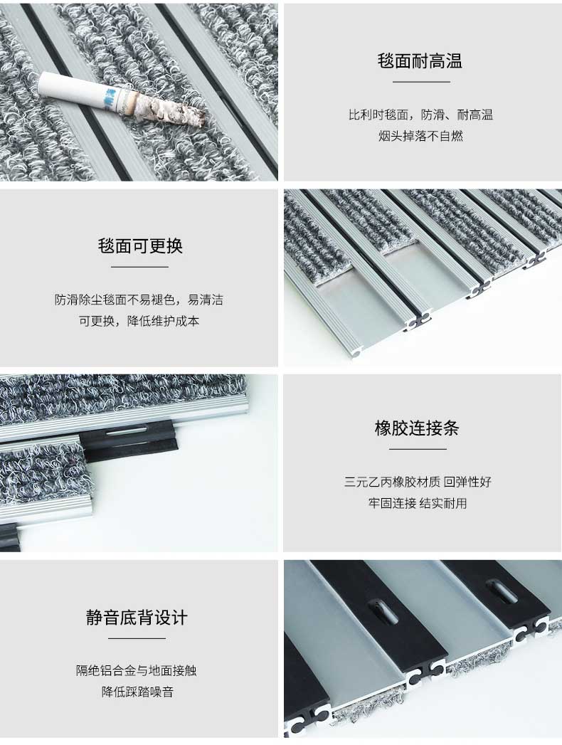 铝合金防滑地垫